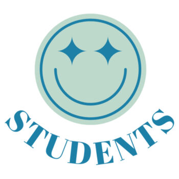 Students Smile Pocket - Comfort Colors Heavyweight T-Shirt Design