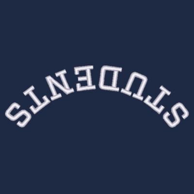 STUDENTS Embroidered - Five Panel Twill Cap Design