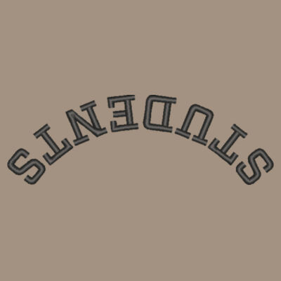 STUDENTS Embroidered - Five Panel Twill Cap Design