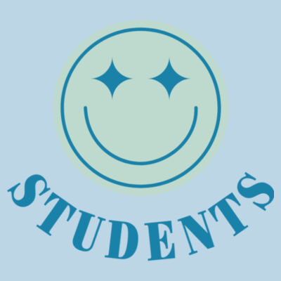 PCBC Students Smile - Comfort Colors Heavyweight Long Sleeve T-Shirt Design