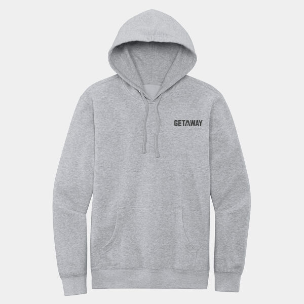 Getaway Embroidered in Black - V.I.T. Fleece Hoodie Thumbnail