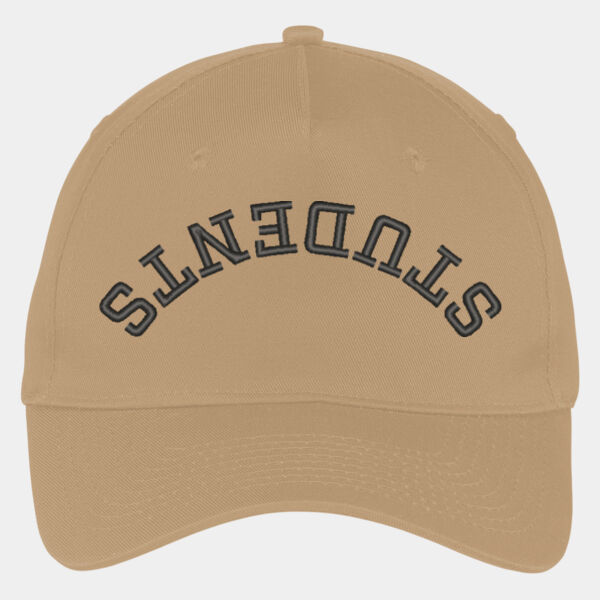 STUDENTS Embroidered - Five Panel Twill Cap Thumbnail