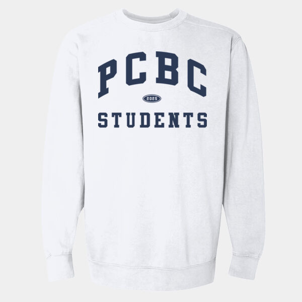 2025 PCBC Students - Garment-Dyed Sweatshirt Thumbnail