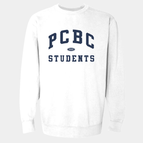 2025 PCBC Students - Garment-Dyed Sweatshirt Thumbnail
