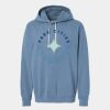 Garment Dyed Lightweight Fleece Hooded Sweatshirt Thumbnail
